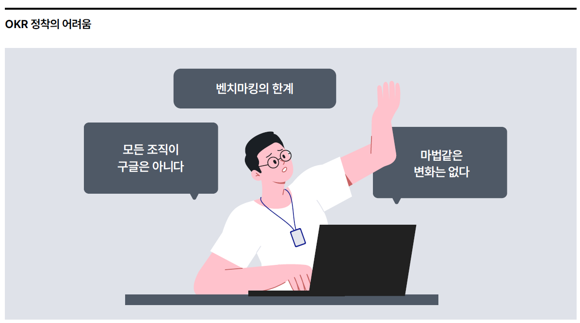 OKR 정착의 어려움